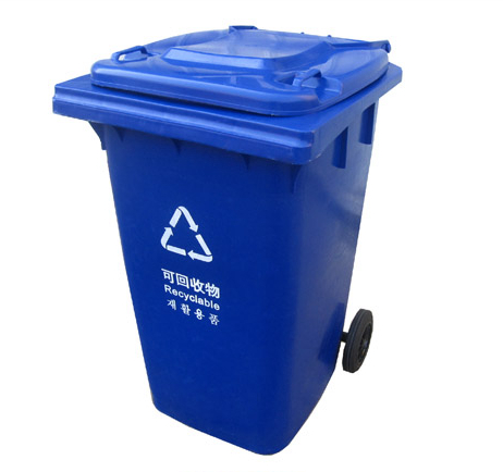 240L环卫塑料垃圾桶