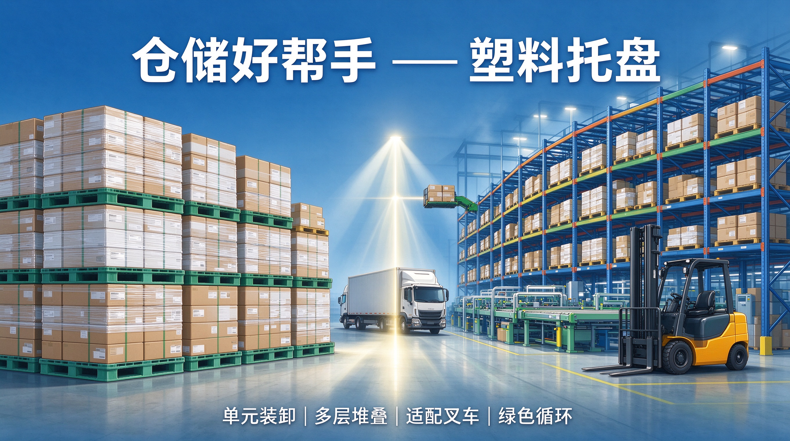 仓储好帮手 —— 塑料托