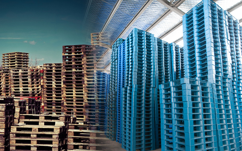 塑料托盘和木制托盘的比较 